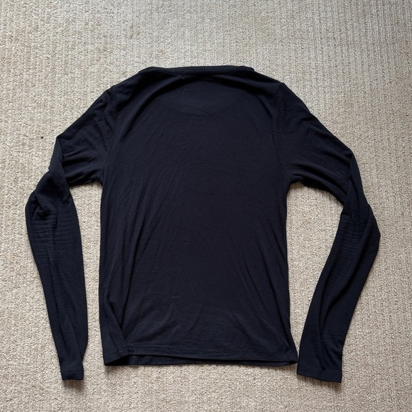 Knix Modal Rib Long-Sleeve, Black, M - Picture 6 of 6